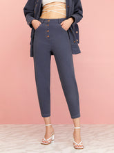 High-Waisted Mom Denim Pants